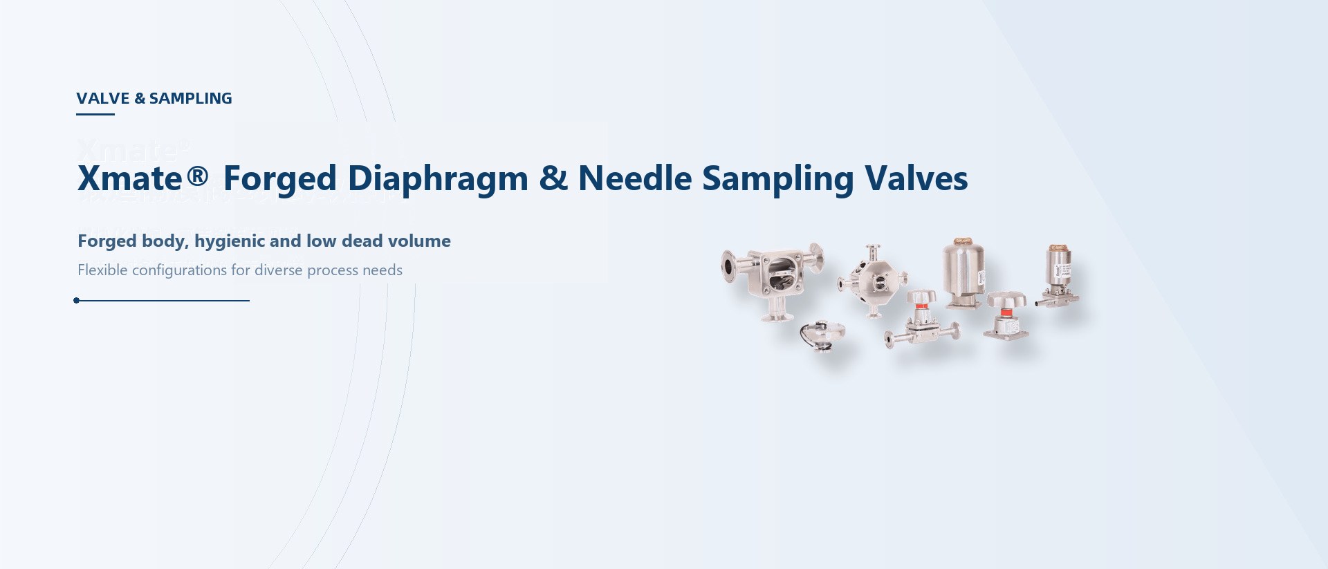 Exodc <sup>®</sup>Xmate Forged Diaphragm Valve&Needle Sampling Valve
