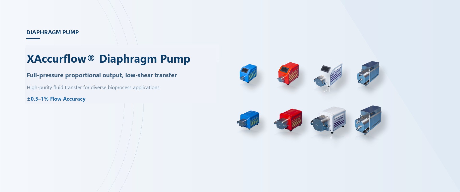 XAccurflow<sup>®</sup> High-Precision Diaphragm Pumps
